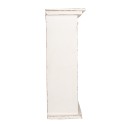 Clayre & Eef Wall Rack 51x20x56 cm White Wood product