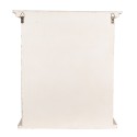 Clayre & Eef Wall Rack 51x20x56 cm White Wood product