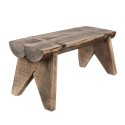 Clayre & Eef Table de plante 38x17x17 cm Marron Bois