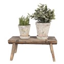 Clayre & Eef Table de plante 38x17x17 cm Marron Bois