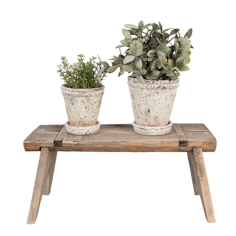 Clayre & Eef Plantentafel  44x18x20 cm Bruin Hout