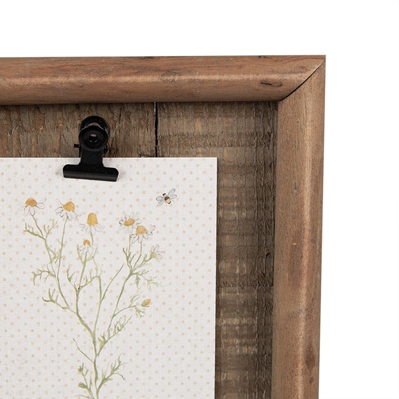 Clayre & Eef Photo Frame 16x3x21 cm Brown Wood