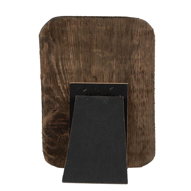 Clayre & Eef Cadre photo 14x2x20 cm Marron Bois Rectangle