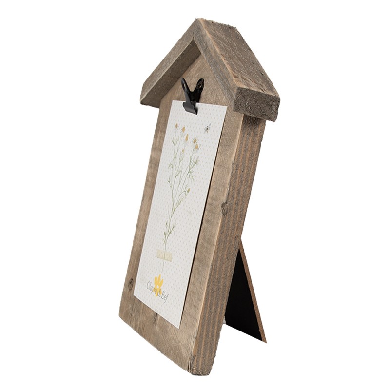 Clayre & Eef Photo Frame 17x3x21 cm Brown Wood Rectangle