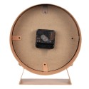 Clayre & Eef Table Clock 24 cm Brown MDF Iron