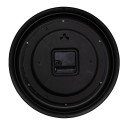 Clayre & Eef Orologio da parete Ø 30x4 cm Nero Grigio Plastica Vetro London