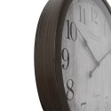 Clayre & Eef Wandklok  Ø 40x4 cm Bruin Grijs Kunststof Glas Westminster Clock Company London