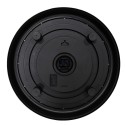 Clayre & Eef Wall Clock Ø 58x8 cm Black Grey Plastic Glass
