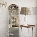 Clayre & Eef Paralume Ø 30x19 cm Beige Rattan Rotondo