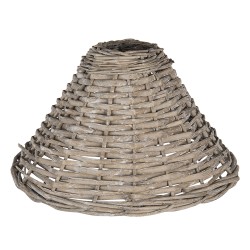 Clayre & Eef Abat-jour Ø 21x30 cm Marron Rotin Triangle