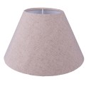 Clayre & Eef Lampshade Ø 23x15 cm Beige Cotton