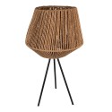 Clayre & Eef Lampada da tavolo Ø 31x53 cm  Marrone Nero  Ferro