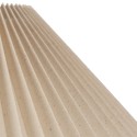 Clayre & Eef Tischlampe Ø 36x42 cm Beige Keramik