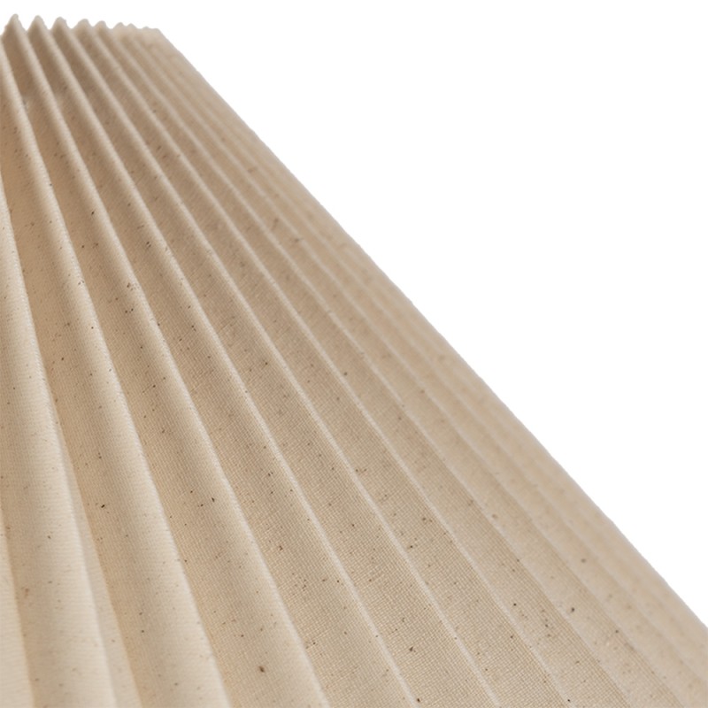 Clayre & Eef Tischlampe Ø 36x42 cm Beige Keramik