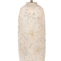 Clayre & Eef Lampe de table Ø 35x74 cm Beige Terre cuite