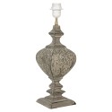 Clayre & Eef Piede de lampe 13x13x43 cm  Gris Bois Carré