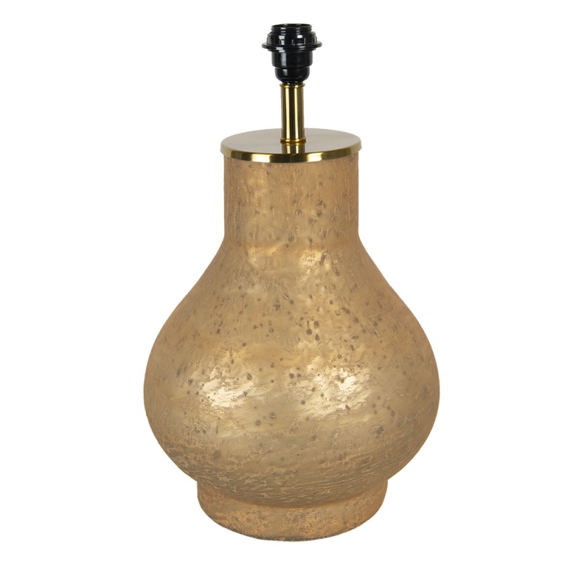 Clayre & Eef Lampenvoet  Ø 28x49 cm  Koperkleurig Glas