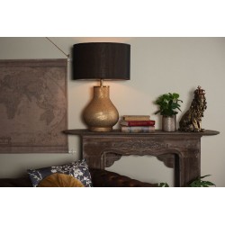 Clayre & Eef Lamp Base  Ø 28x49 cm  Copper colored Glass