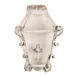 Clayre & Eef Wall Light 33x18x49 cm Beige Gold colored Iron