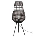 Clayre & Eef Lampada da terra Ø 20x59 cm  Nero Ferro