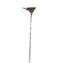 Clayre & Eef Pendant Lamp Teapot 37x20x26 cm Beige Green Iron