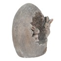 Clayre & Eef Décoration Lapin 22x18x27 cm Gris Pierre