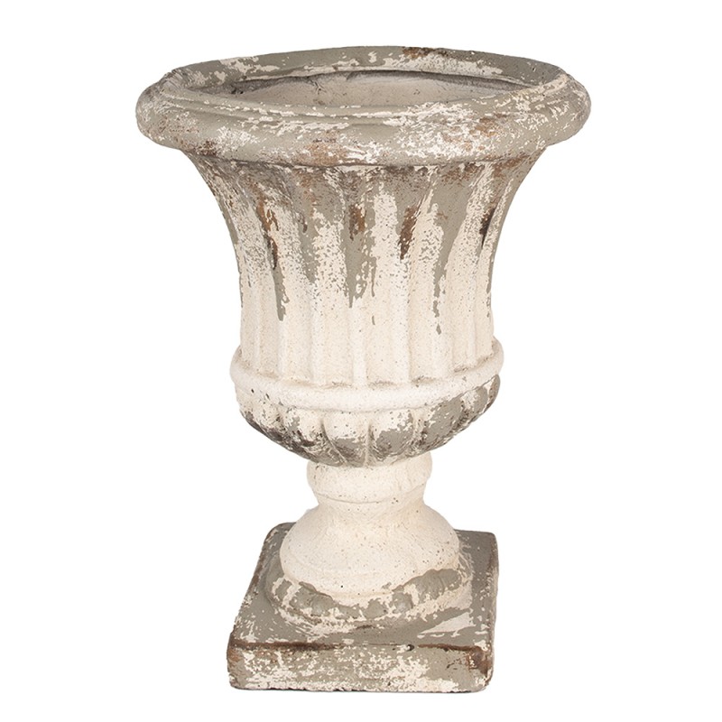 Clayre & Eef Bloempot Ø 32x43 cm Beige Keramisch materiaal