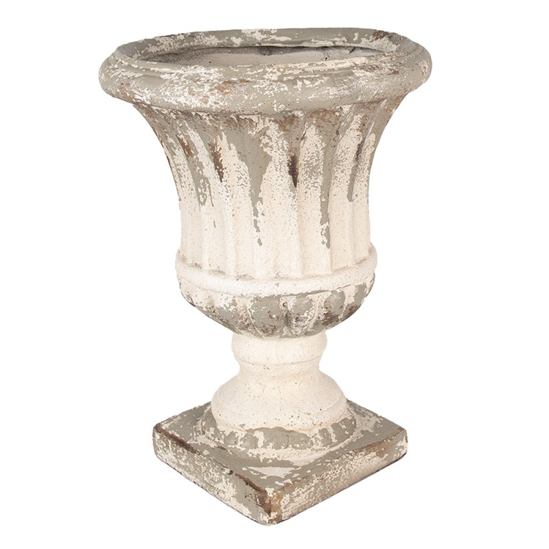 Clayre & Eef Bloempot Ø 32x43 cm Beige Keramisch materiaal