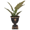 Clayre & Eef Fioriera Ø 33x42 cm Marrone Nero  Materiale ceramico