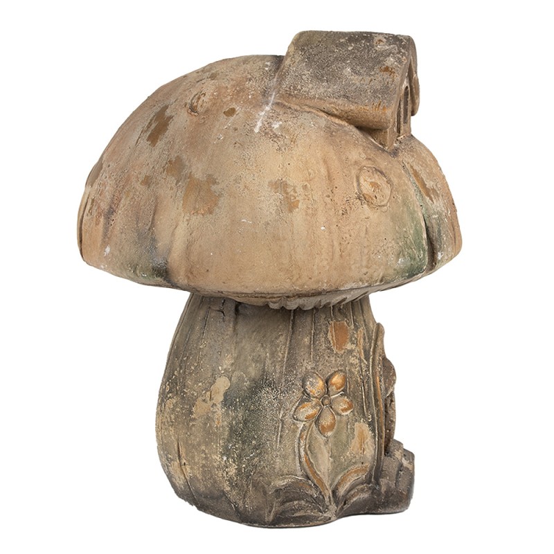 Clayre & Eef Decorative Figurine Mushroom 35 cm Brown Ceramic material