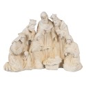 Clayre & Eef Statuetta Presepe 42x19x32 cm Beige Materiale ceramico