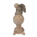Clayre & Eef Figurine Angel 44 cm Green Ceramic material