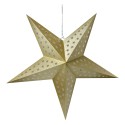 Clayre & Eef Stella appesa 90x20x90 cm Color oro Carta
