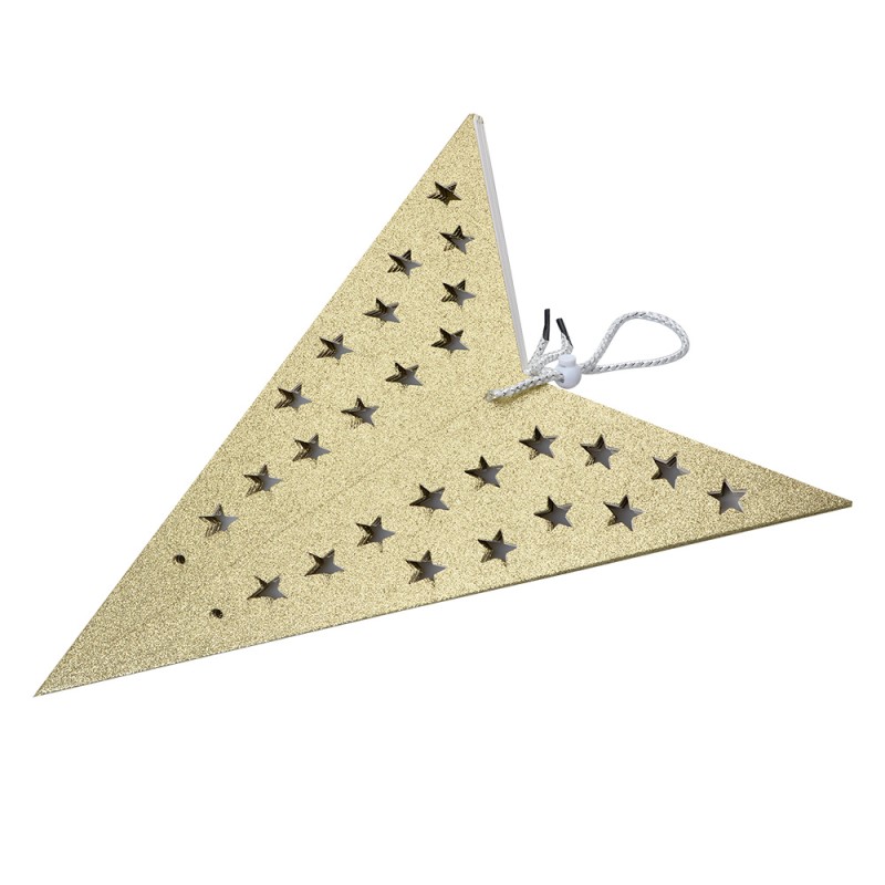 Clayre & Eef Stella appesa 90x20x90 cm Color oro Carta