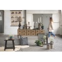 Clayre & Eef Statuetta Pinocchio 30 cm Grigio Rosso Poliresina