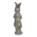 Clayre & Eef Beeld Konijn 21 cm Bruin Polyresin