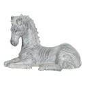 Clayre & Eef Figur Zebra 40x18x27 cm Grau Polyresin
