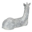 Clayre & Eef Figurine Zebra 35x17x24 cm Grey Polyresin