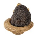 Clayre & Eef Figur Igel 8x8x9 cm Braun Kunststoff Igel