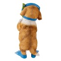 Clayre & Eef Figurine Dog 11x11x23 cm Brown Polyresin