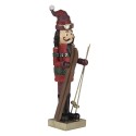 Clayre & Eef Figur Nussknacker 17 cm Rot Grün Polyresin