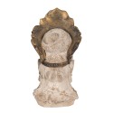 Clayre & Eef Statuetta Buddha 12x9x22 cm Marrone Poliresina