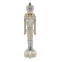 Clayre & Eef Statuetta Schiaccianoci 17 cm Beige Color argento Poliresina