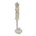 Clayre & Eef Statuetta Schiaccianoci 17 cm Beige Color argento Poliresina