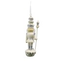 Clayre & Eef Christmas Ornament Nutcracker 11 cm Beige Plastic