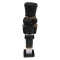 Clayre & Eef Figur Nussknacker 16 cm Schwarz Polyresin