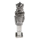 Clayre & Eef Décoration de Noël Casse-noisette 16 cm Couleur argent Polyrésine