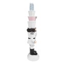 Clayre & Eef Christmas Decoration Nutcracker 33 cm White Polyresin