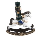 Clayre & Eef Christmas Decoration Nutcracker 18 cm Green Polyresin