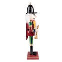 Clayre & Eef Figur Nussknacker 30 cm Rot Grün Polyresin